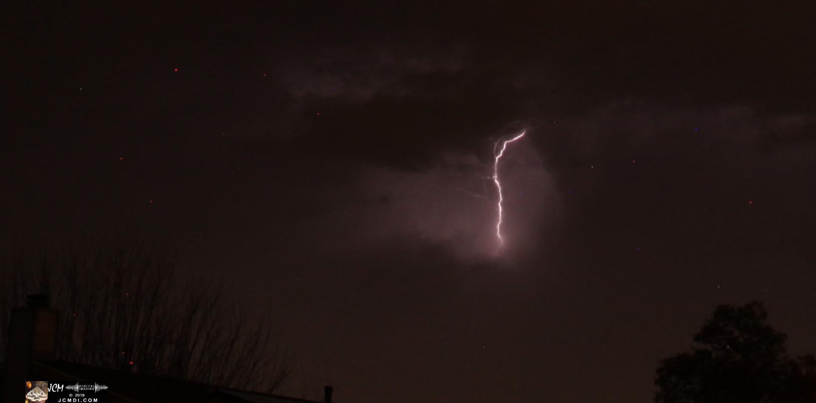 Lightning Storm, Santa Clarita